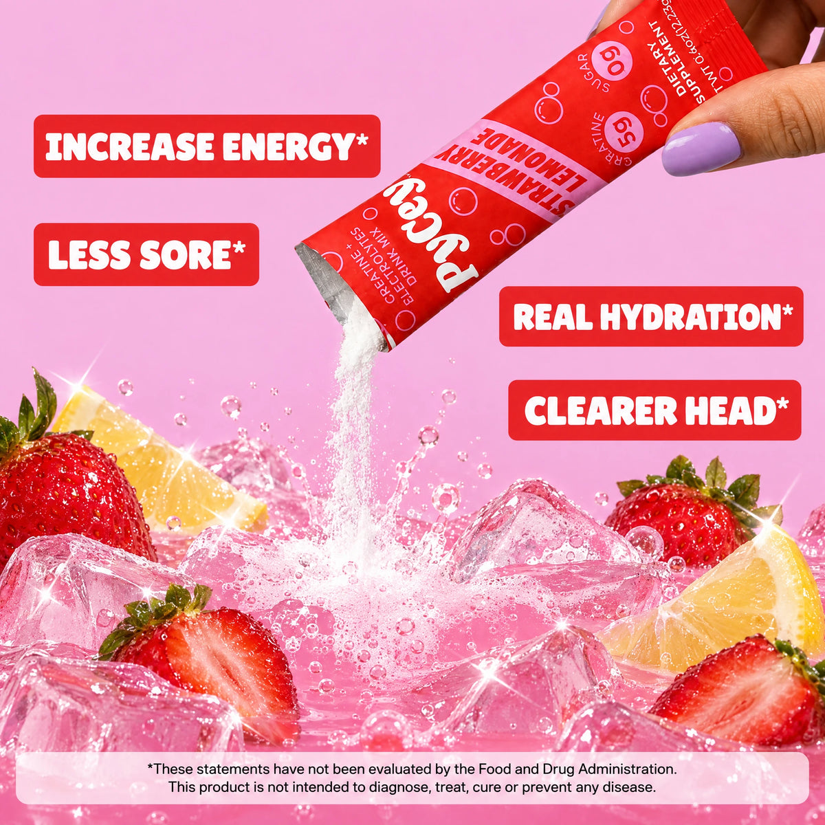 PyCey Creatine + Electrolytes