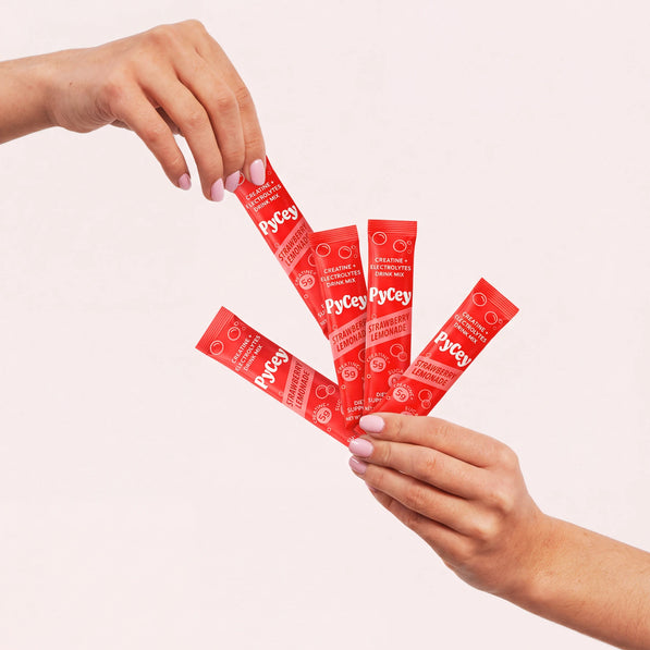 Strawberry Lemonade Electrolyte Creatine Powdered Drink